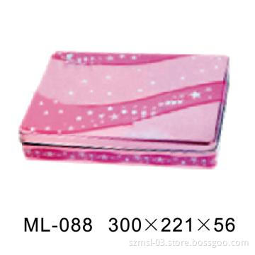 rectangular tin box, gift box, tin box